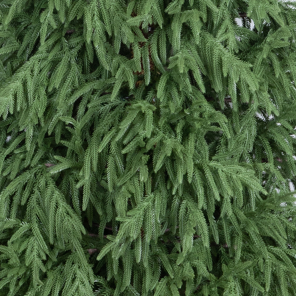 Dettaglio dei rami in PE dell’albero di Natale artificiale Monterey 210 cm, verd Dettaglio dei rami in PE dell’albero di Natale artificiale Monterey 210 cm, verde