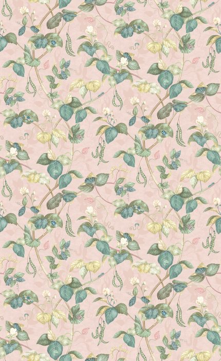 Carta da parati Cupani di Osborne & Little, collezione Belvedere, colorazione Blush (W8122-03): campione