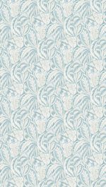 Carta da parati Dufy Leaf di Osborne & Little, collezione Belvedere, colorazione Sky (W8126-03): campione
